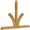 Ekena Millwork Richland Rough Sawn Timber Gable Bracket, Western Red Cedar, 108"W x 72"H x 4"D x 6"F, 16/12 Pitch GBW108X72X0406RIC00RWR - alternate 2
